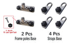 Brocraft Lund Boat Sport Tracker Bimini Top Mount/Canopy Mounts/Lund Boat Accessories