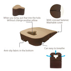 Prodigy TW 4 in 1 Face Down Pillow, vitrectomy Recovery Equipment,face Down Equipment After Eye Surgery,Also can Back、Side and Stomach Sleep, Prone Pillow (2 Sizes)