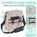 Vive Rollator Bag - Universal Travel Tote for Carrying Accessories on Wheelchair, Rolling Walkers, Transport Chairs, Mobility Scooters - Lightweight Handicap Medical Mobility Aid - for Women, Seniors