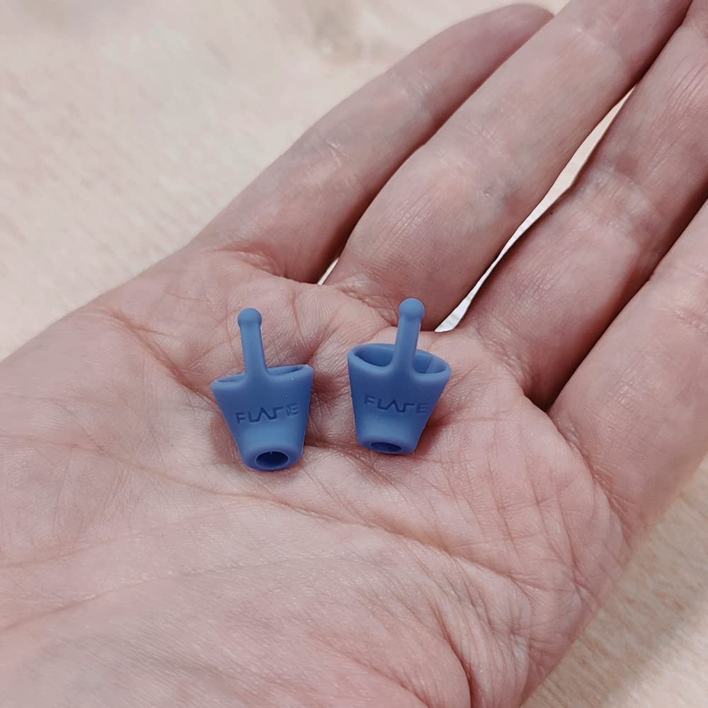 Flare Calmer – Ear Plugs Alternative – Reduce Annoying Noises Without Blocking Sound – Soft Reusable Silicone - Purple