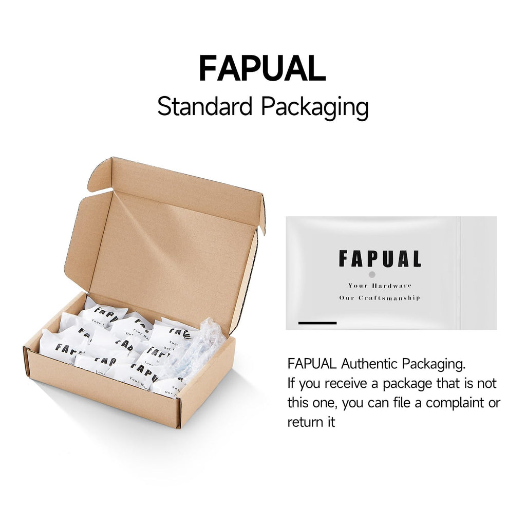 FAPUAL 10 Pack Gold Cabinet Knobs for Kitchen Cabinets and Dresser Drawers，Zinc Alloy Brushed Brass Hardware Handles Pulls，Vintage Cupboard Drawer Knob
