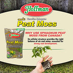 Hoffman 15503 Canadian Sphagnum Peat Moss, 10 Quarts, 2 Pack