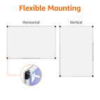 Amazon Basics Magnetic Dry Erase Whiteboard, 36 x 24-Inch, Aluminum Frame, Silver/White