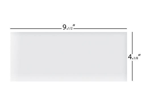 #10 Envelopes Letter Size Self Seal, Business White Security Tinted Peel and Seal, 500 Pack Windowless, Legal Size Regular Plain Envelopes 4-1/8 x 9-1/2 Inches - 24 LB Envelops