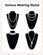 6 Pcs 1920s Flapper Accessories for Women, Great Gatsby Flapper Accessories Fashion Roaring 20s Costume for Women