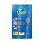 ZAP iT! Electric Fly Swatter Racket & Mosquito Zapper - High Duty 4,000 Volt Electric Bug Zapper Racket - Fly Killer USB Rechargeable Fly Zapper Indoor Safe