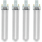 21050 Replacement Bulbs for DynaTrap | 9W Bulbs for Models DT3009, DT3019 and DT3039 - 4 Pack Mike Tyson