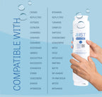 Mist Ultra Clarity Water Filter Replacement for Bosch, Refrigerator Water Filter compatible with 644845, 9000077104, 9000194412, Haier 0060820860, 0060218744, Miele KWF1000, Bosch Water Filter(2 pack)