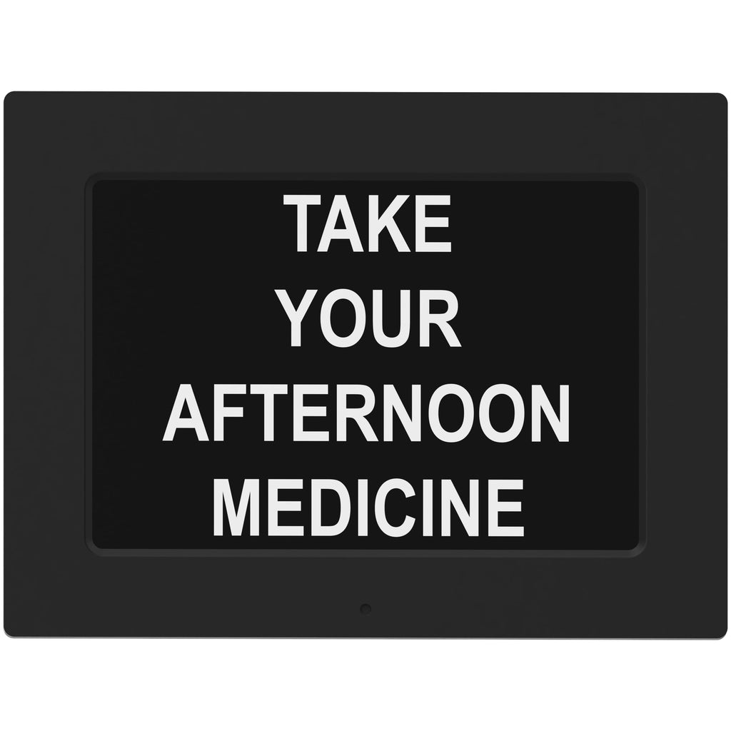American Lifetime 【New 2024】 Dementia Clock Large Digital Clock for Seniors, Digital Clock with Custom Alarms, Clock with Day & Date for Elderly, Large Number Digital Clock Black Extra Large