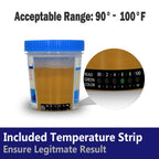 Prime Screen Multi Drug Urine Test Cup 18 Panel Kit (AMP,BAR,BUP,BZO,COC,mAMP,MDMA,MOP,MTD,OXY,PCP,TCA, ETG, FTY, TRA, K2,TRA100)-CDOA-S1185EFTKK (5)
