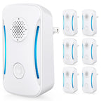 Lickoon 6 Packs Ultrasonic Pest Repeller, Indoor Ultrasonic Repellent for Roach, Rodent, Mouse, Bugs, Mosquito, Mice, Spider, Electronic Plug in Pest Control for Home Kitchen Office Warehouse Hotel