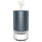 Airversa Waterless Diffuser for Essential Oil Nebulizer 𝟭𝟬𝟬𝗺𝗹 Capacity Battery Operated Aromatherapy Mini Scent Air Machine 1/2/3H/Continous 3 Mist Level 3 Lighting Effects(Scenta Grey)