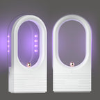 2PCS Fruit Fly Traps for Indoors- Highly Effective UV Blueish-Purple Light | Plug-in Fly Trap for Flies, Fruit Flies, Moths, Gnats, and Other Flying Insects, with Sticky Pads(2 Device+10 Refills)…