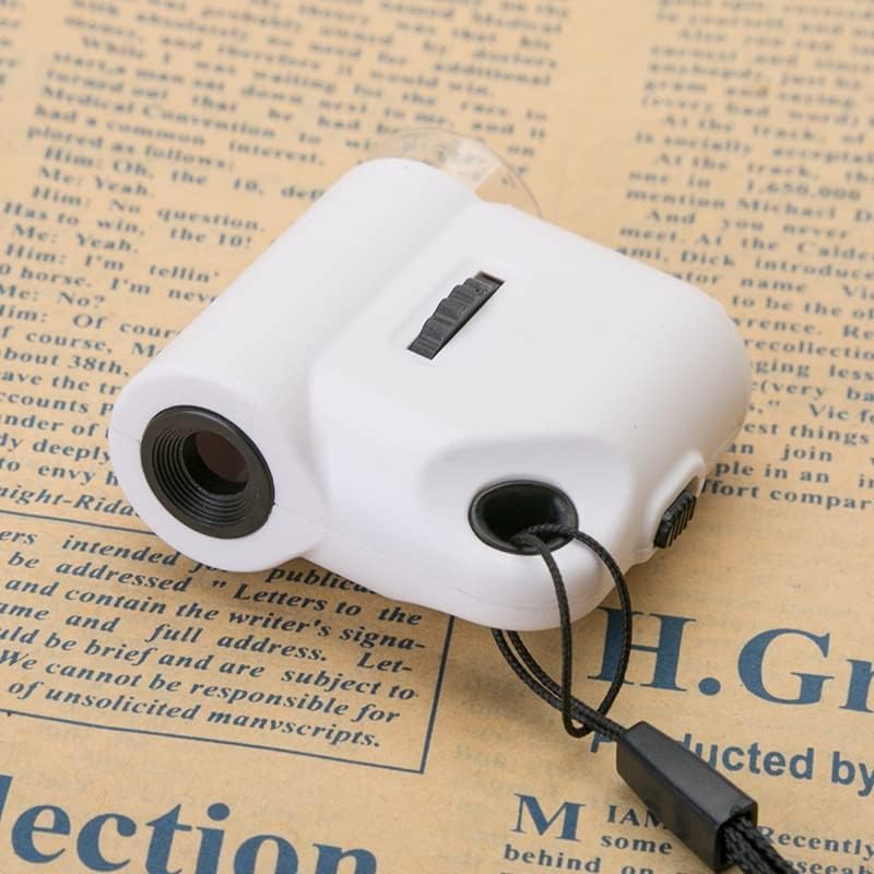 Microscope Accessories Kit - LED Light Microscope - TH-7004C - HD - White - Plastic - 55x Magnification