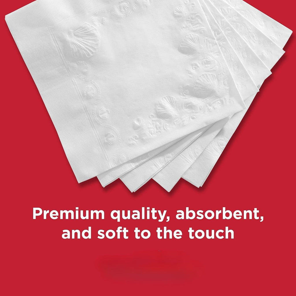 ONDAGO Vanity Fair Everyday Paper Napkins - 110 2-Ply Disposable Napkins (Pack of 3) - 330 Total