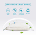 Vacuum Storage Bags, 10 Jumbo Space Saver Bags Vacuum Seal Bags with Pump, Space Bags, Vacuum Sealer Bags for Clothes, Comforters, Blankets, Bedding
