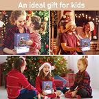 Christmas House Building Kit, Santa’s Visit Block Toys Set, 788 PCS Great Holiday Present Idea for Christmas Scene to Display, Party Gift for Boys Girls 6-10 Years Old