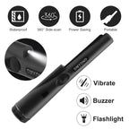Dmyond Metal Detector Pinpointer, Professional Waterproof Handheld Pin Pointer Wand, Search Treasure Pinpointing Finder Probe with 9V Battery for Adults, Kids - Black