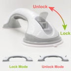 Grab Bars for Shower Heavy-Duty 16-Inch ADA Shower Grab Bars for Seniors Shower Handles for Elderly Suction Handicap Grab Bars Safety Handrail for Disabled for Bathroom Bathtubs Showers Wall Toilet