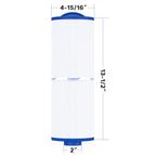 Cryspool® 04077 Compatible with Cal Spa Filters, 4CH-949, PWW50L, FC-0172, Rising Dragon, Dynasty Spas, 50 Sq. Ft Hot Tub Replacement Filter Cartridge, 2 Pack