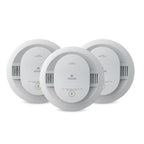 Kidde Smoke Detector, 10-Year Battery Powered, with LED Status Lights, 85 dB Alarm, 5-inches, 20SD10, 3 Pack