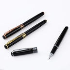 Tenare Weighted Pens Heavy Grip Pens Writing Black Ink Weighted Rollerball Pens for Hand Tremors, Low Dexterity, Weak Grip Strength, Parkinson's Patients, Elderly Adults, 3 Colors(3 Pieces)