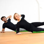 Spinefitter by Sissel, Back Stretcher for Lower-Back Pain Relief, Back-Cracking Device, Back Cracker, Upper- and Lower-Back Stretcher, Back Decompression Device, Lumbar Stretcher, Green