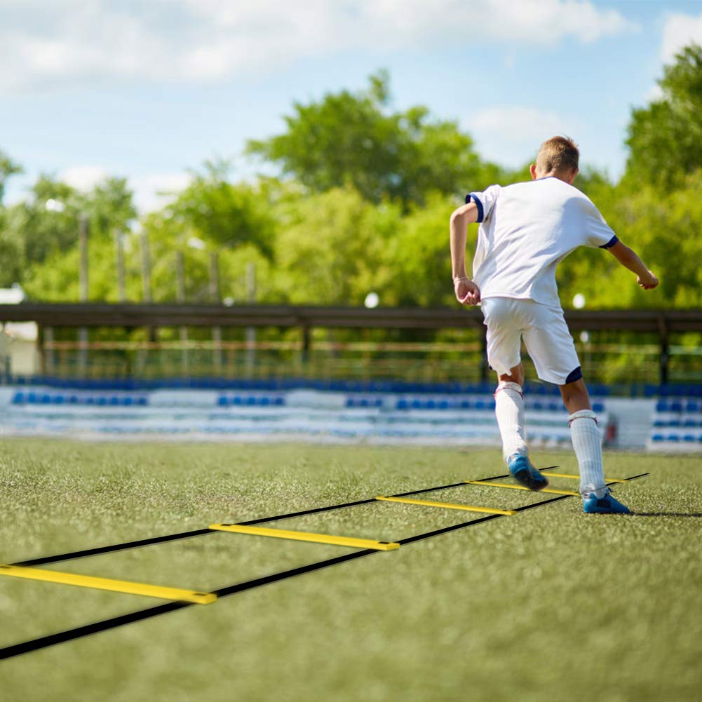 Pro Agility Ladder Agility Training Ladder Speed 12 Rung 20ft with Carrying Bag
