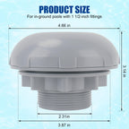 XT Pool Inlet Strainer P6H1317 Inlet Valve Attachment for Intex and for Coleman Pools