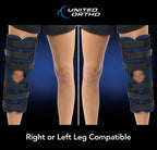 United Ortho 61018 3-Panel Knee Immobilizer, 18"
