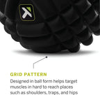 Trigger Point Performance Grid X Massage Ball for Deep Tissue Massage and Exercise Recovery, Black