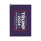 Juoritu Golf Towel 16 x 24 Inches - Microfiber Golf Accessory for Men and Women - Conveniently Attaches to Golf Bags - Trump 2024
