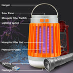 Mosquito Zapper Indoor Outdoor Light Buzz Bug Bulb Fuze, Bug Bulb Zapper Cordless Camping Light Solar Charging Buzz, Bug Fly Zapper USB Solar Rechargeable Mosquito Zapper Lantern, Mosquito Light