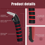 KOUNATSURI Car Door Handle for Elderly Car Handle Assist Support Handle Multifunction Handle Car Door Latch Handle for Seniors and Handicapped Red