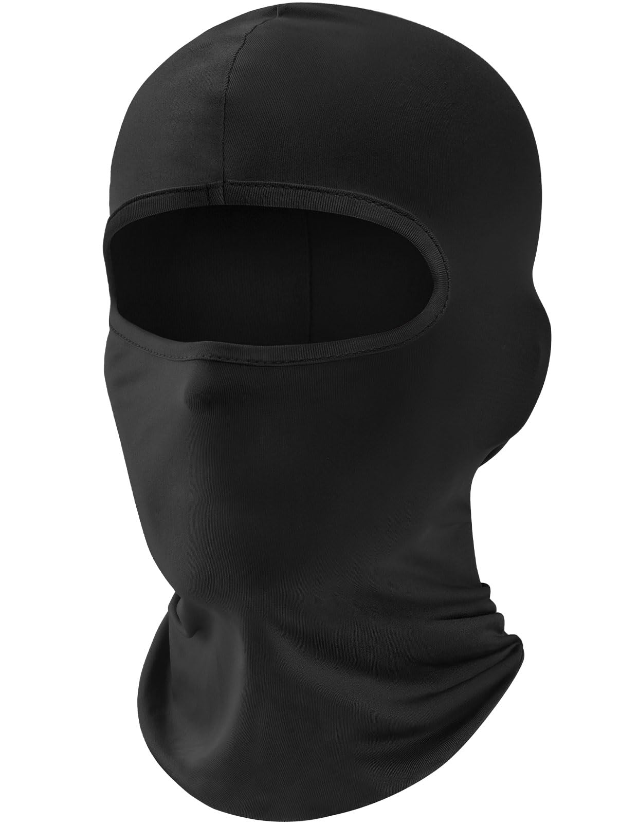 Balaclava Ski Mask, Motorcycle UV Protector Scarf, Summer Cooling Neck Gaiter for Men/Women Black