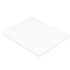 HOMEK Office Chair Mat for Low Pile Carpet, 48” x 36” Transparent Office Desk Chair Mat for Carpeted Floors, Studded Carpet Floors Protector Mat for Home & Offices