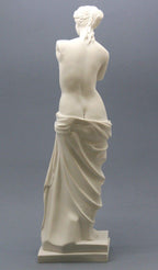 Aphrodite Venus De Milo Greek Goddess Cast Marble Statue Sculpture 15.55 inches