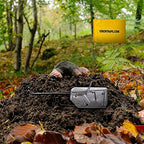 Cinch Mole Trap with Tunnel Marking Flag (Small) Heavy-Duty, Reusable Rodent Trapping System | Lawn, Garden, and Outdoor Use | Weather Resistant Steel