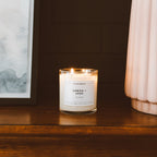 Calyan Wax Scented Candle, Lemon & Sage Candle for The Home Scented with Rose, Lemon & Lavender, Soy Wax Aromatherapy Candle in Glass Jar with 37 Hour Burn Time, Non Toxic Scented Candles Gifts