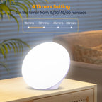 LASTAR Sun Lamp, 10,000 Lux Sunlight Lamp with Touch Control, 5 Brightness Level & 60Min Timer, One-Max Sun Lamp with Memory Function for Home/Office (Blue)