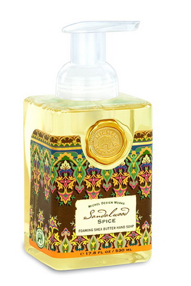 Michel Design Works Foaming Hand Soap, 17.8-Ounce, Sandalwood Spice