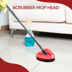 Scrub Brush, 2 Pcs Spin Mop Scrub Brush Head Compatible for O Cedar EasyWring 1-Tank System, Hard Bristle Cleaning Brush for Bathroom, Kitchen, Tub and Tile