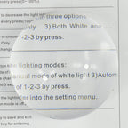 YOCTOSUN 3 Inch Acrylic Dome Magnifier 5X Paperweight Reading Magnifying Glass Optical Half Ball Lens with Nice Box and Polishing Pouch(80mm)