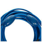 9995862-60ft Blue Cable Only Compatible with Dolphin Pool Robot Nautilus CC Plus [Non WiFi], M200, 9995862, Includes 2 Big Floats and Swivel for Tangle-Free Operation [2 Prongs] Updated Version