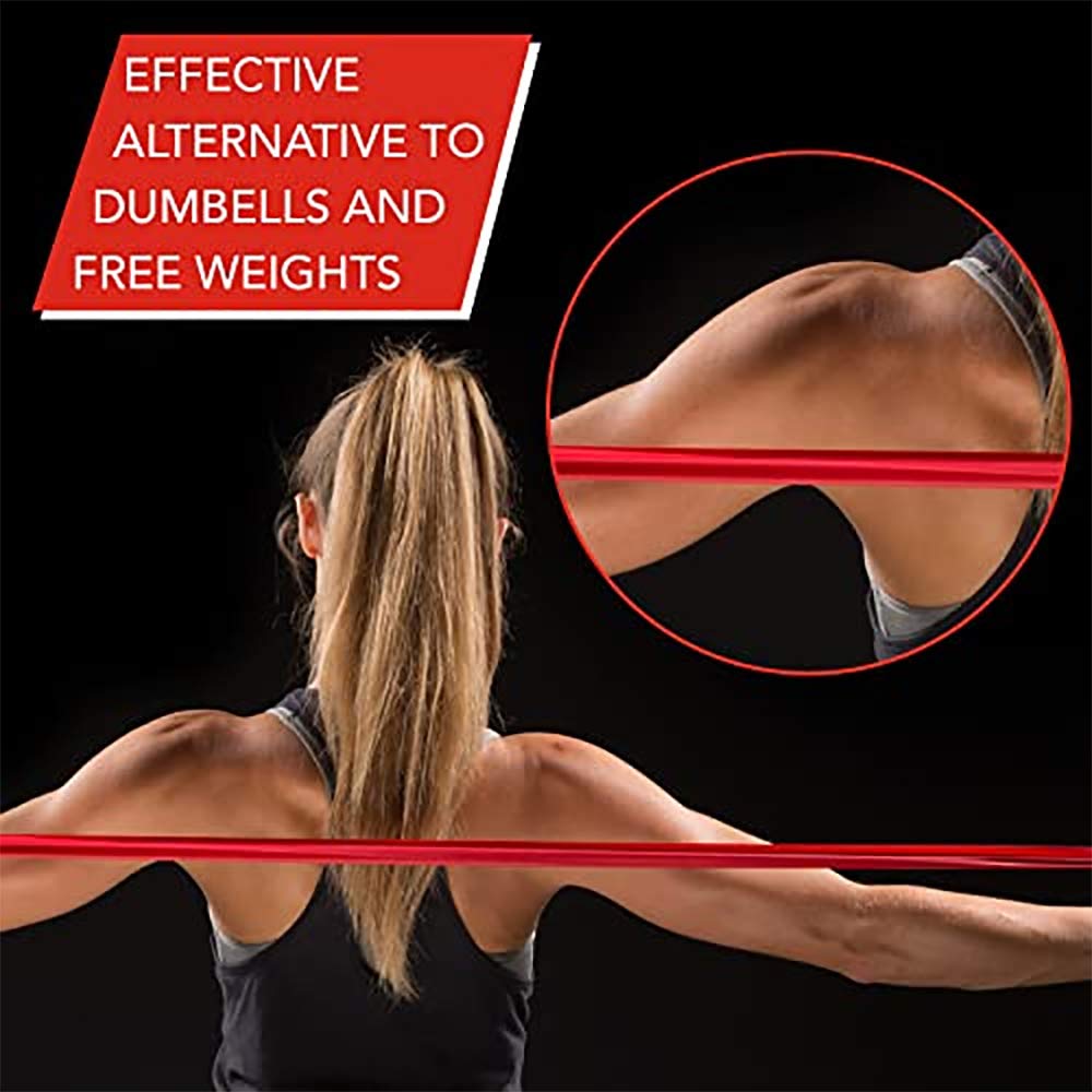 Med Spec ASO Ankle Stabilizer, Black, Small & THERABAND Resistance Band Set, Professional Latex Elastic Bands, 5 Foot, Yellow, Red & Green, Beginner