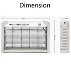 LINKPAL Electric Bug Zapper/Pest Repeller Control Indoor 2800 Volt UV Lamp Flying Fly Insect Killer Mosquitoes Flies Killer Repellent Traps Eliminator Catcher Lure Zap Kills Mosquito (20W Bug Killer)
