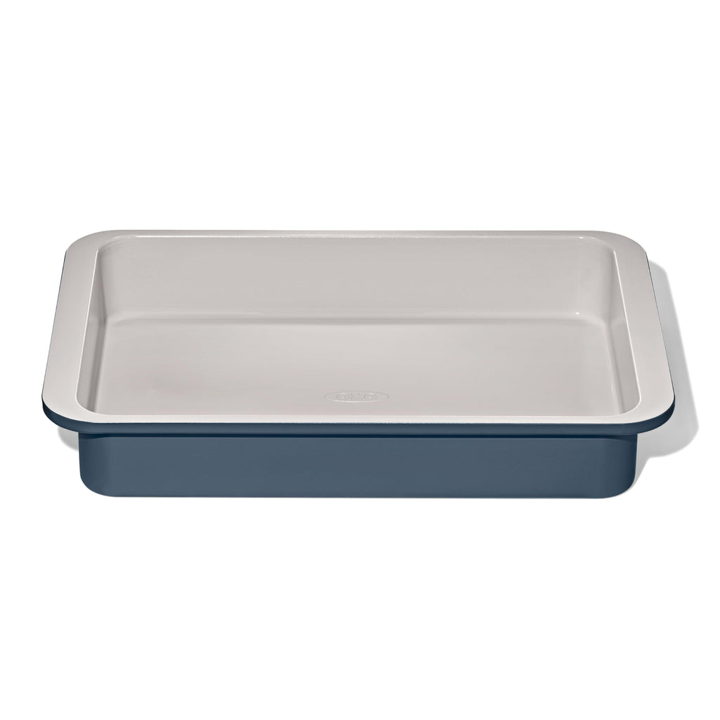 OXO Good Grips Non-Stick Pro Ceramic Coated Metal Bakeware 9” x 13” Cake Pan – Storm Blue