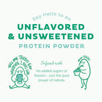 KOS Vegan Protein Powder, Unflavored & Unsweetened - Low Carb Pea Protein Blend, Organic Superfood Rich in Vitamins & Minerals - Keto, Soy, Dairy Free - Meal Replacement for Women & Men - 20 Servings