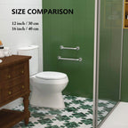 16 Inch Anti Slip Shower Grab Bar, Munzong Stainless Steel Bathroom Grab Bar, Satin Brushed Nickel Knurled Bathroom Balance Bar,Safety Hand Rail Support Handicap Elderly Senior Assist Bath Handle