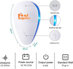 Ultrasonic Pest Repeller 6 Pack, Mice Repellent Indoor Rodent Roach Spider Insect Repellent, Pest Repellent Ultrasonic Plug in, Plug in Sonic Repellent pest Control